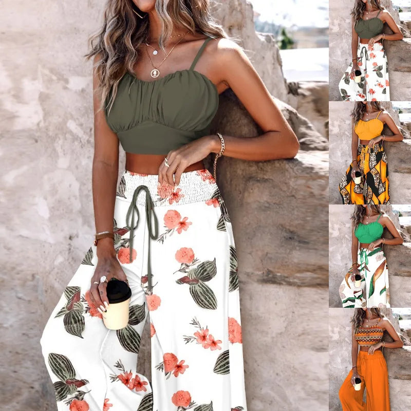 ✨ Conjunto Floral 2 Peças — Leveza e Elegância em Movimento