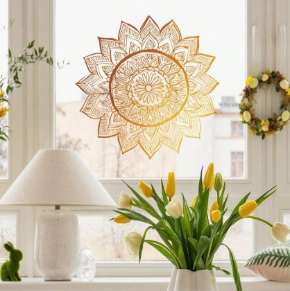 🌙 Adesivo Mandala - 39x39cm