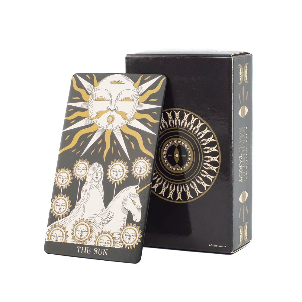 Kit de Cartas de Tarot "Kitten Tarot" – 78 Cartas para Leitura e Divinação