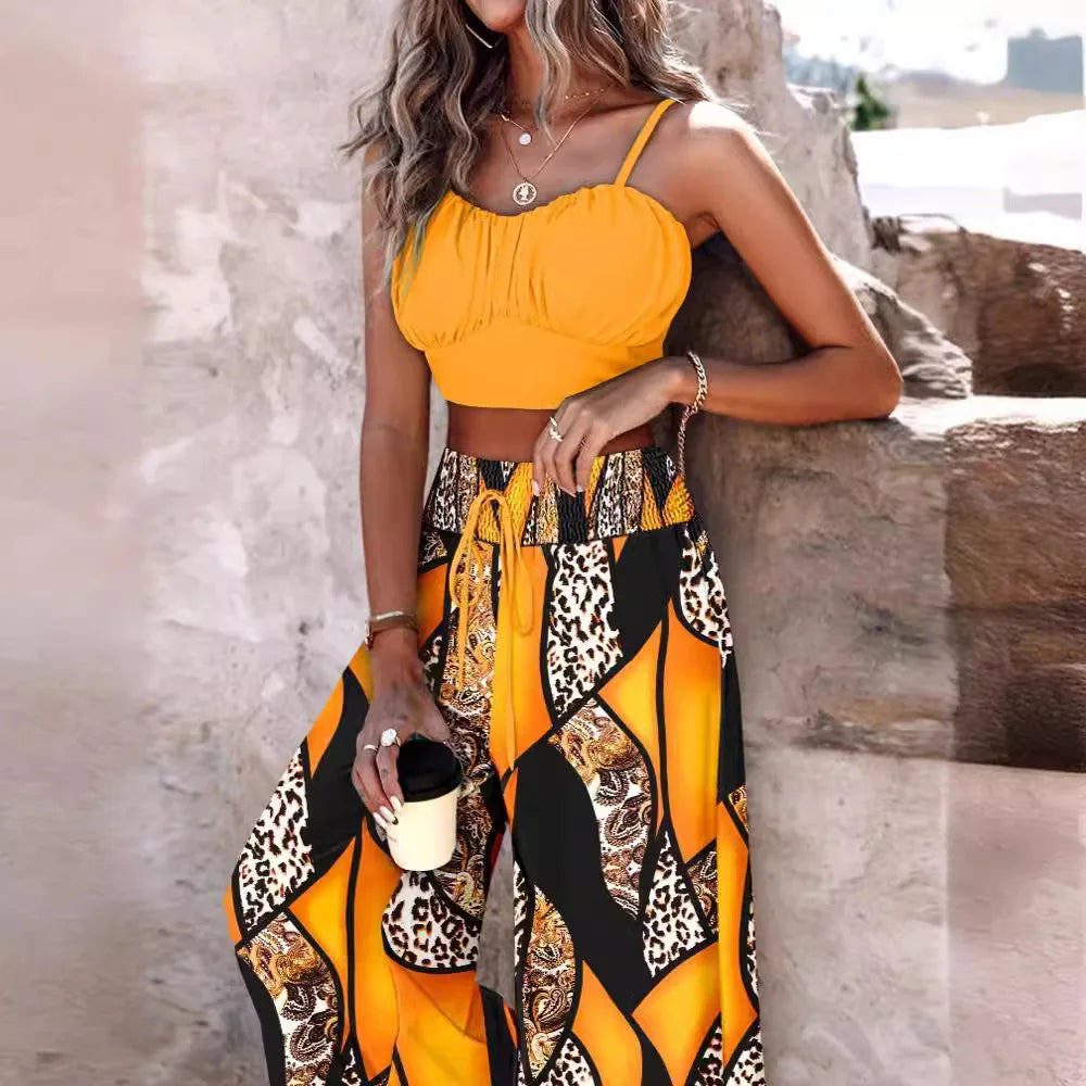 ✨ Conjunto Floral 2 Peças — Leveza e Elegância em Movimento