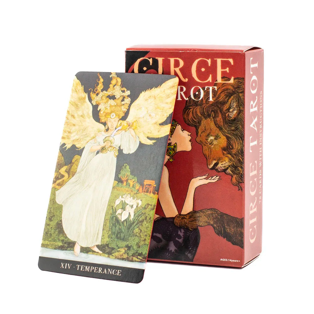 Kit de Cartas de Tarot "Kitten Tarot" – 78 Cartas para Leitura e Divinação