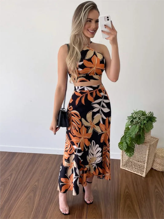 ✨ Conjunto 2 Peças Estilo Praia — Liberdade em Forma de Roupa