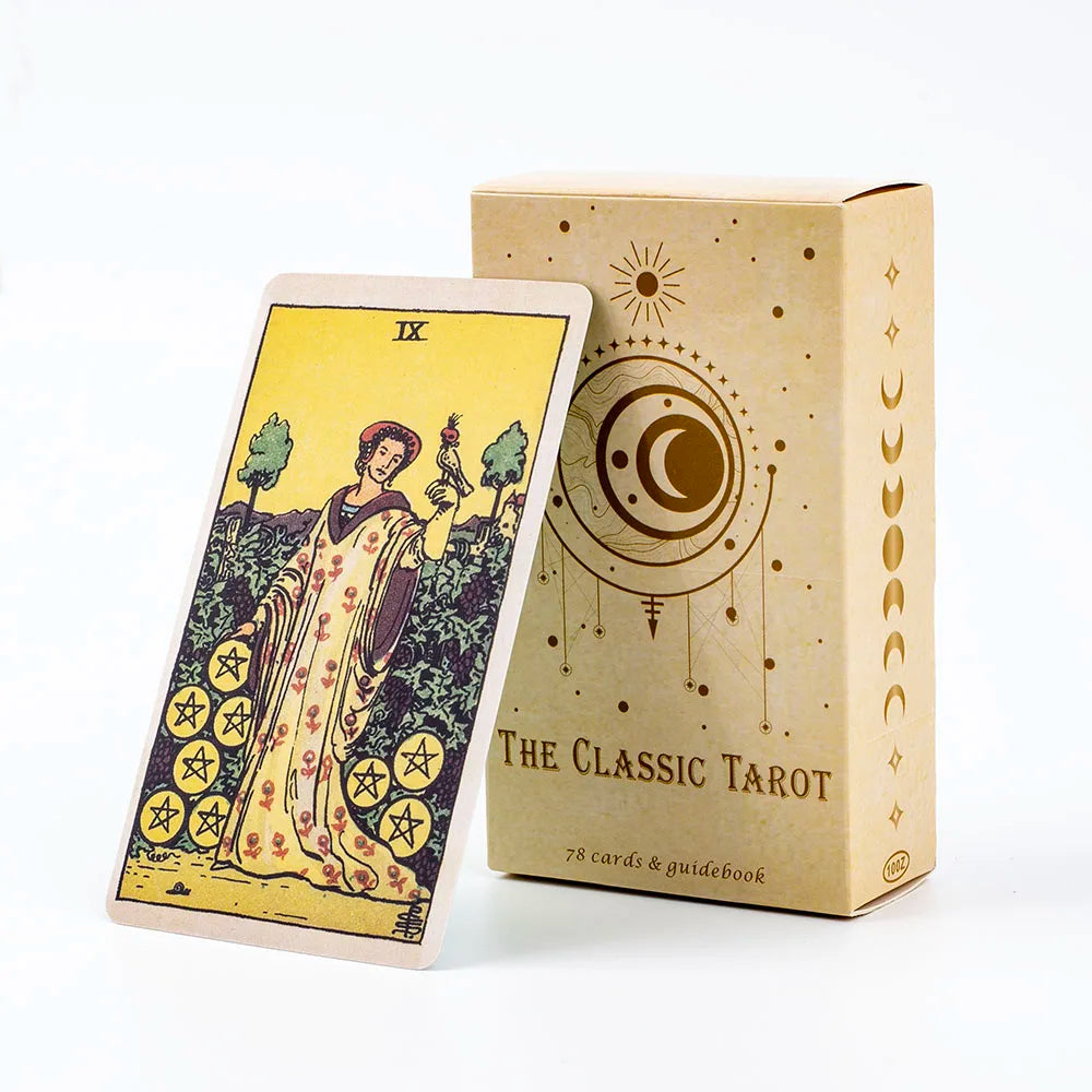 Kit de Cartas de Tarot "Kitten Tarot" – 78 Cartas para Leitura e Divinação